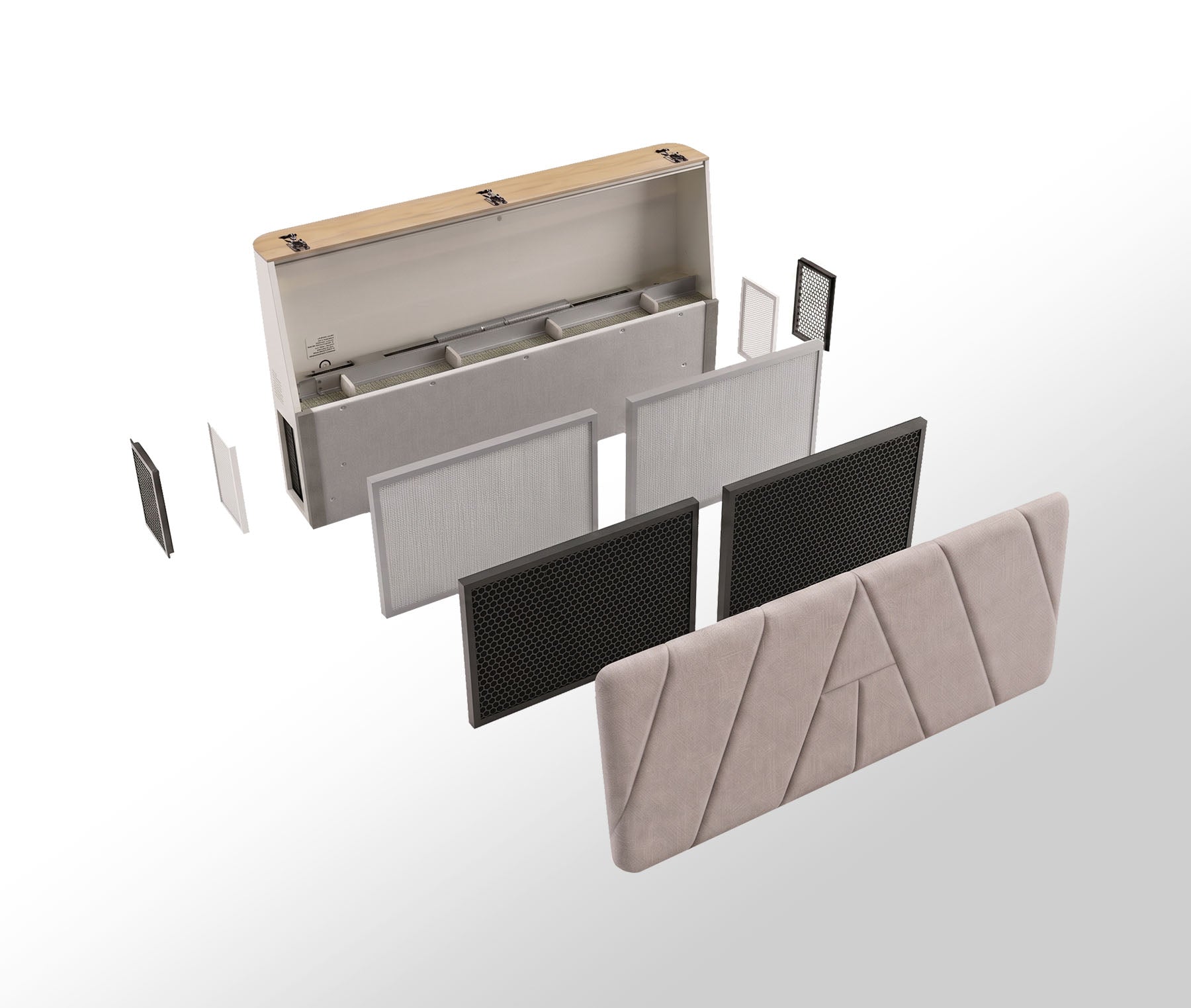 AirTulip Sleep - Air Purifying Headboard